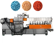 Colored MB Making Twin Screw Extrusion Granulator/Color Plastic Masterbatch Machinery Polymer Compound Plastic Granulating